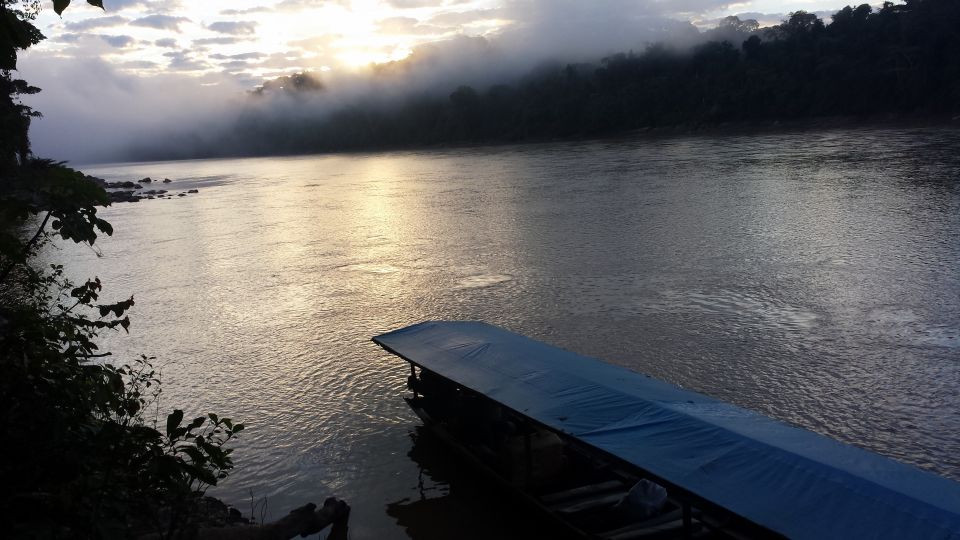 Sunrise over the Beni river, Bolivia
