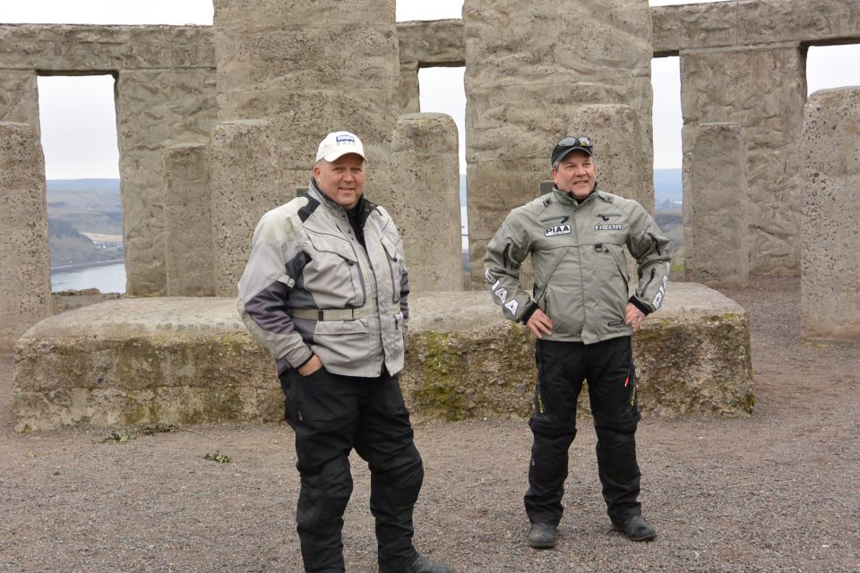 Two Tenere guys at Stonehenge