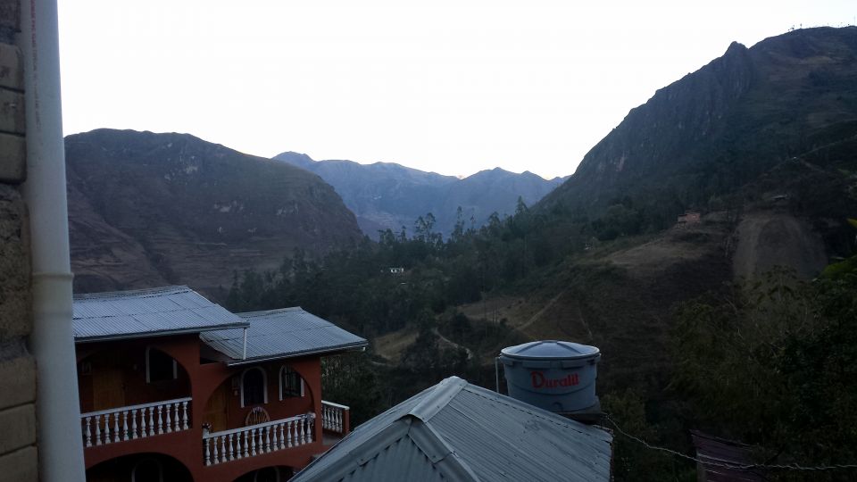 View of valley from Hostel de las Piedras
