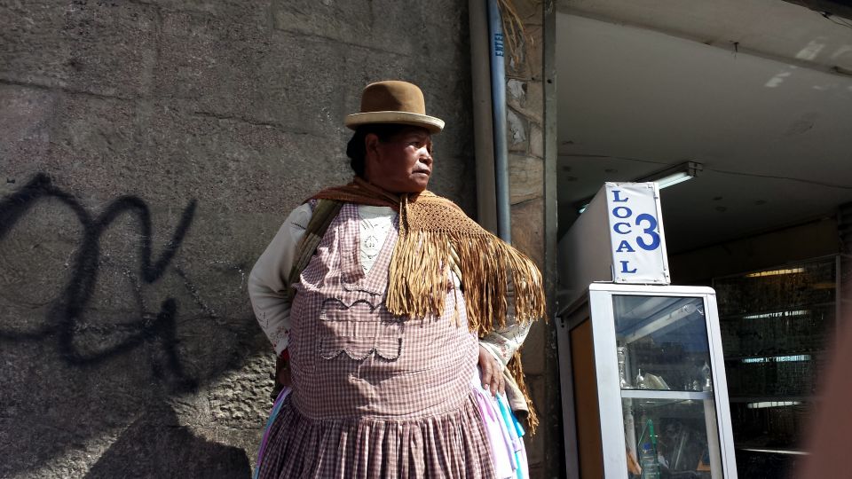 Typical Bolivian woman